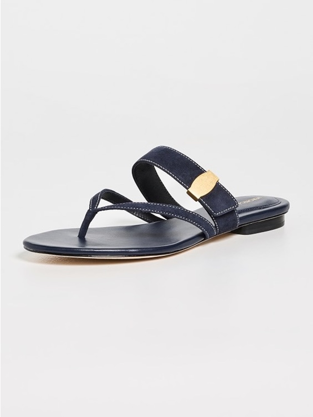 VERONICA BEARD Salva Dash Flat Sandal Navy Blue Women’s Sandals Shoes 8.5M
